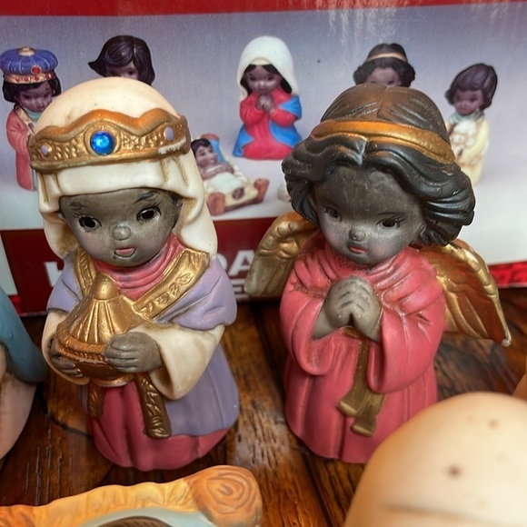 African American Nativity Set Vintage - Picture 4 of 7